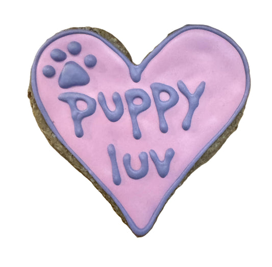 Puppy Luv Valentine Heart Treat