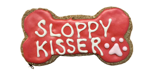 Sloppy Kisser Valentine's Day Bone Treats